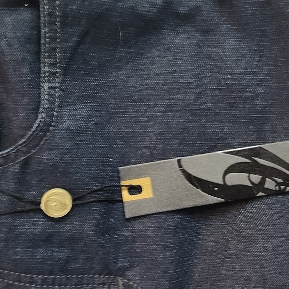 Nine West Jeans Size 6 /27 Inseam 32' NWT Dark Wash Bootcut Flare - Picture 2 of 8